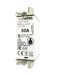 Fusible 80A 250V DC Siemens