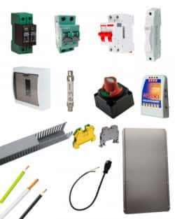 Kit Material Eléctrico 3000W 110VAC 50A MPPT