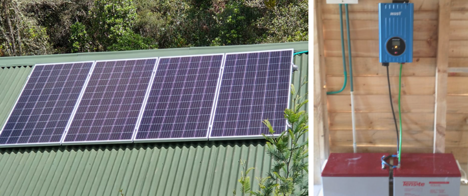 Instalación aislada en La Calera con Must Solar y Tensite | AutoSolar Blog