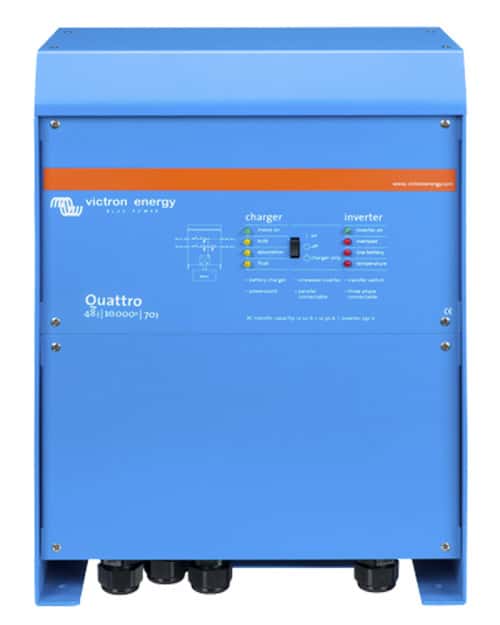 Inversor Quattro 48V 10000VA 140100 120V VE.Bus Victron Energy Al
