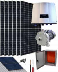Kit Bombeo Solar Centrífuga hasta 2HP 220V