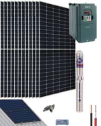 Kit Bombeo Solar Sumergible hasta 10HP 440V
