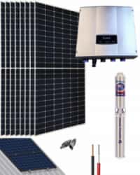 Kit Bombeo Solar Sumergible hasta 2HP 220V