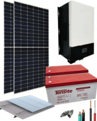 Kit Solar 1500W 24V 3400Whdía