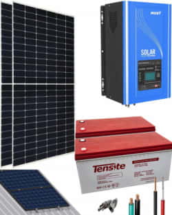 Kit Solar 1500W 24V 5400Whdía
