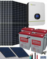 Kit Solar 3000W 24V 12000Whdía