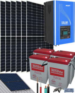 Kit Solar 3000W 24V 13500Whdía