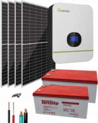 Kit Solar 3000W 24V 4000Whdía