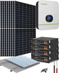 Kit Solar 3000W 48VDC 11500Whdía con Batería UZV