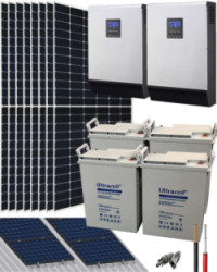Kit Solar 4000W 24V 13000Whdía