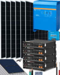 Kit Solar 5000W 24V 12000Whdía Victron
