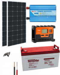 Kit Solar 500W 12V 2100Whdía
