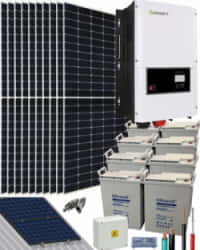 Kit Solar 6000W 48V 14400Whdía con Batería UZV