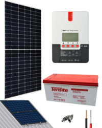 Kit Solar Acceso 12V 1500Whdía