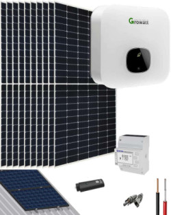 Kit Solar OnGrid 5000W 20700Whdía Growatt