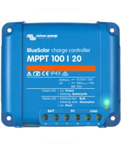 Controlador Carga BlueSolar MPPT 100V 20A 48V Victron Energy